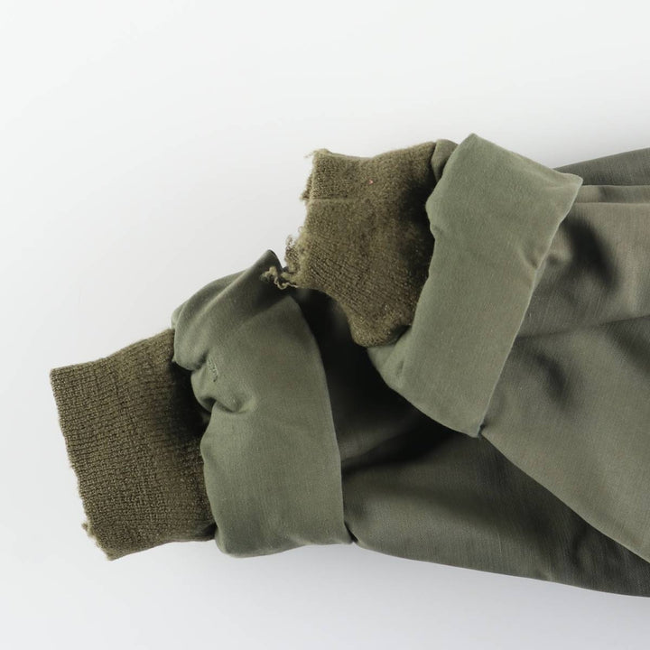 Genuine US military A-2 deck jacket, military deck jacket, men's size M equivalent, vintage. unclear Khaki type Vintage Second Hand