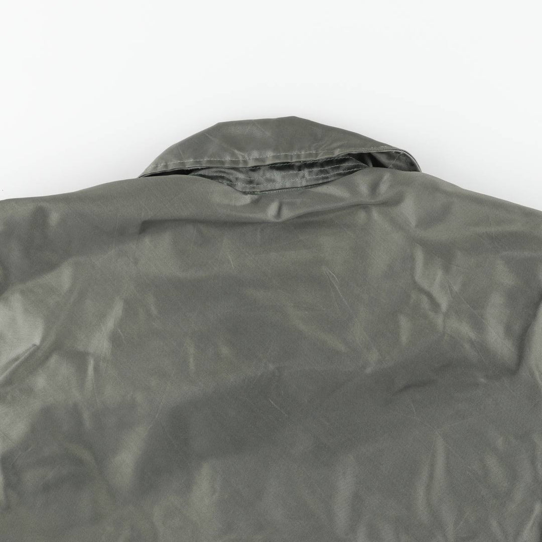 1980'S US Military Issue CWU-45P Military Flight Jacket, Made in USA, Medium (Men's M equivalent) Aromatic polyamide Khaki type sage green Vintage Second Hand
