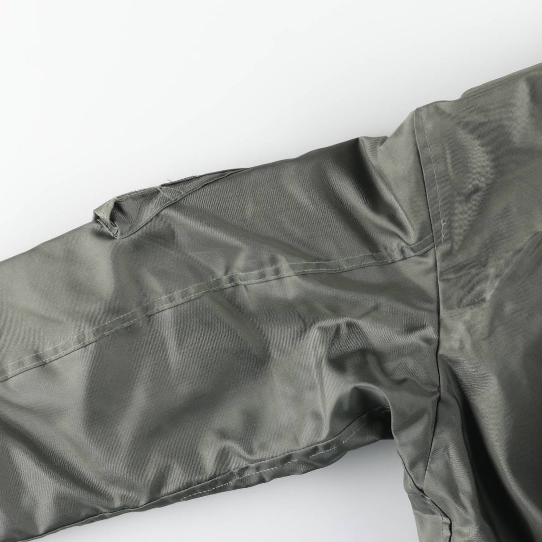 1980'S US Military Issue CWU-45P Military Flight Jacket, Made in USA, Medium (Men's M equivalent) Aromatic polyamide Khaki type sage green Vintage Second Hand