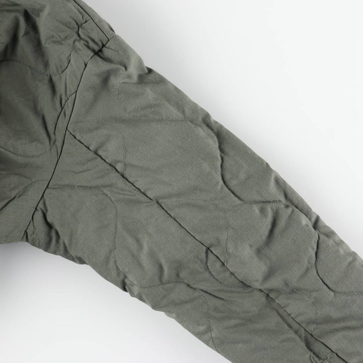 1990'S US Military Issue CWU-45P Military Flight Jacket, Made in USA, Men's Size L (approx.) Aromatic polyamide Khaki type sage green Vintage Second Hand