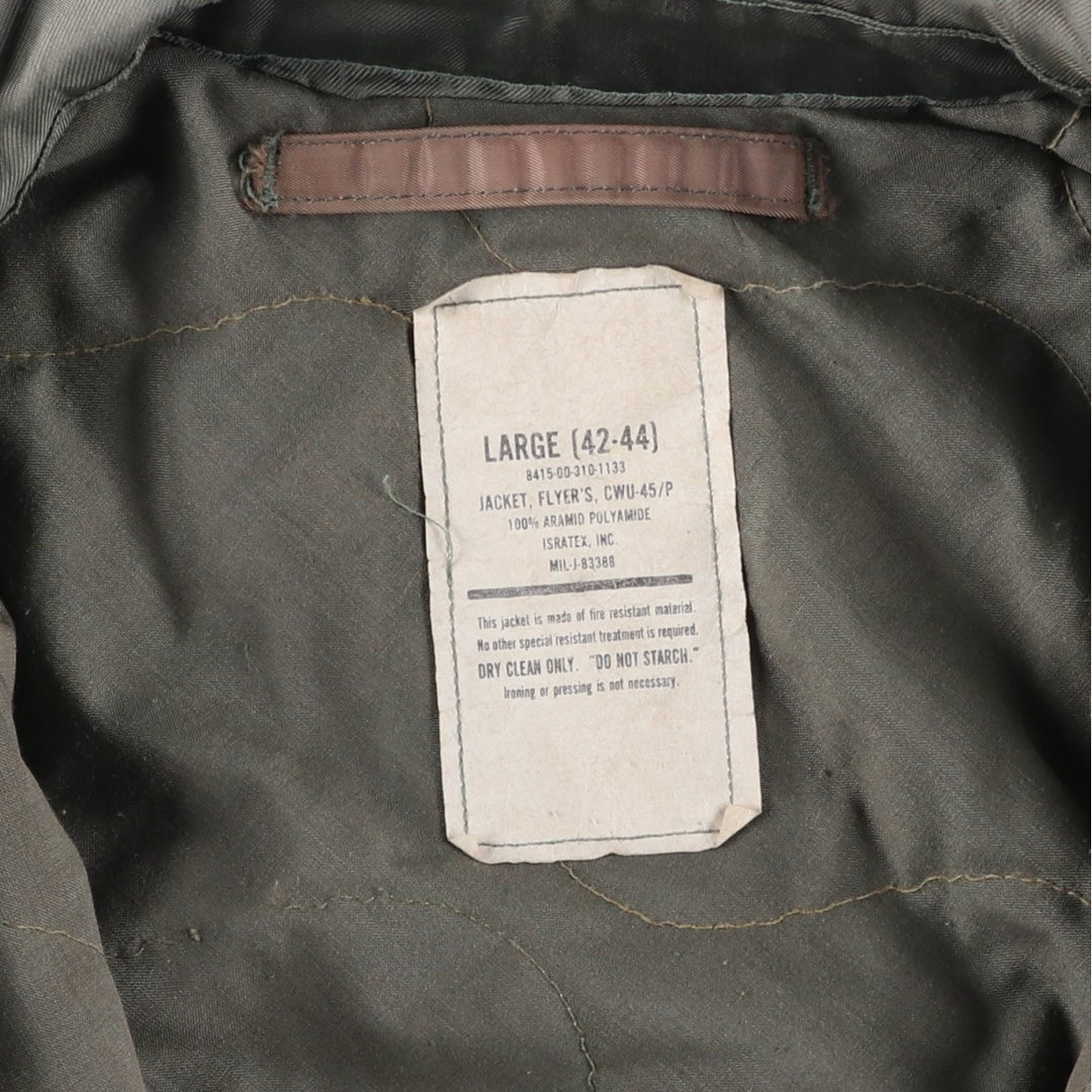 Genuine US military CWU-45 polyamide Khaki type Vintage Second Hand