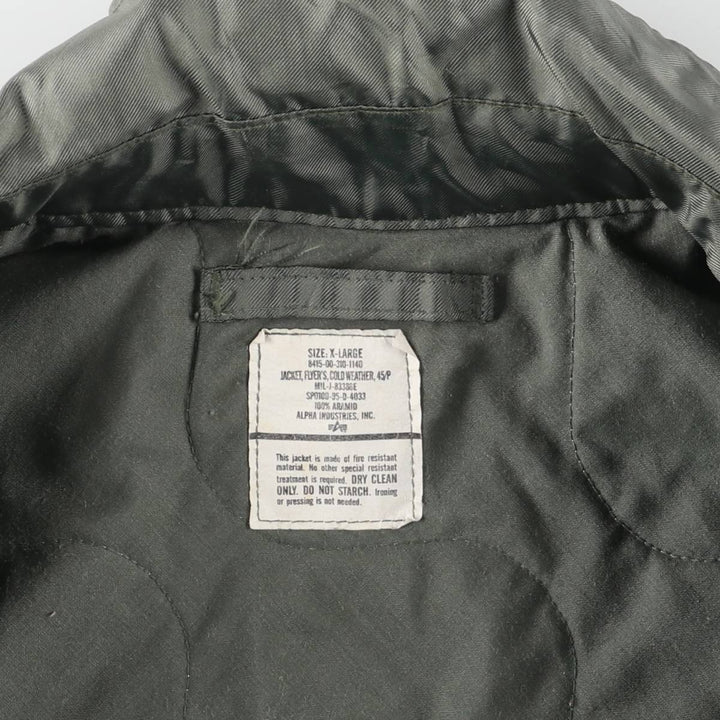 Genuine US military issue Alpha CWU-45 Aramid Silver type Vintage Second Hand
