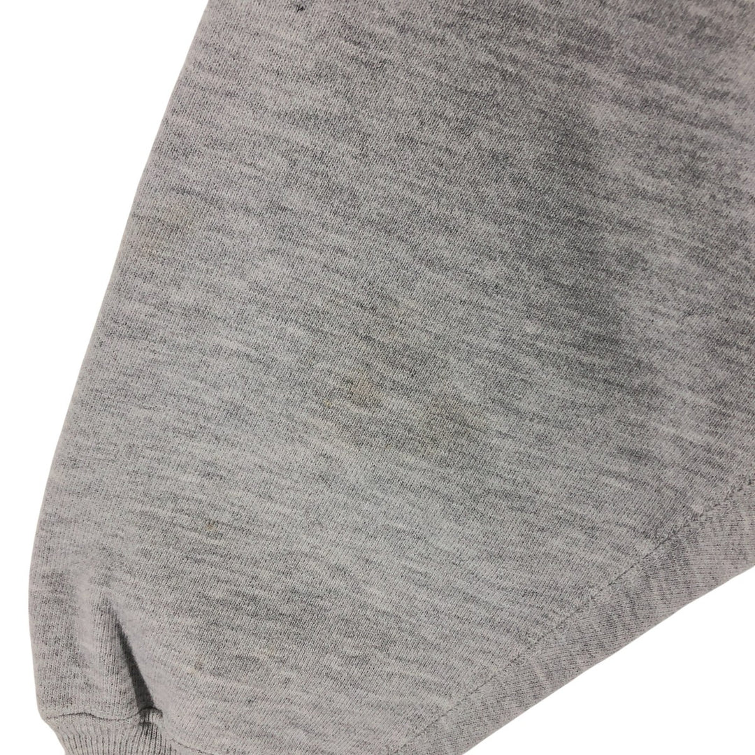 90'S Champion Reverse Weave Embroidered Tag Logo Sweatshirt Trainer Made in USA Vintage cotton gray type Vintage Second Hand