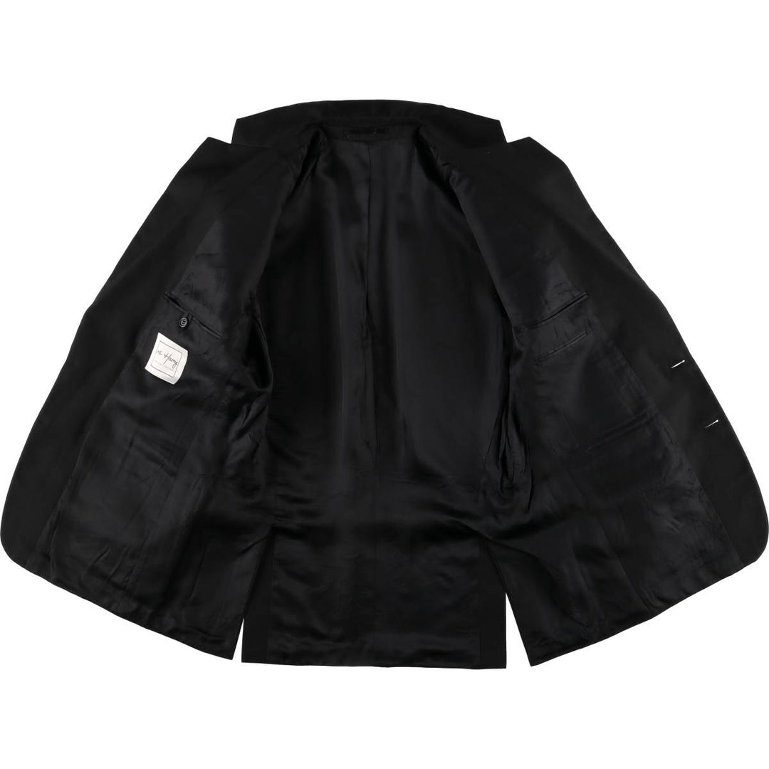 Mr. Harry Wool Tailored Jacket Men's M Size polyester black type Vintage Second Hand