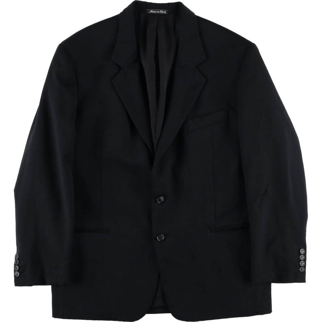 Valentino wool tailored jacket, made in Italy, men's size L equivalent. wool black type Vintage Second Hand
