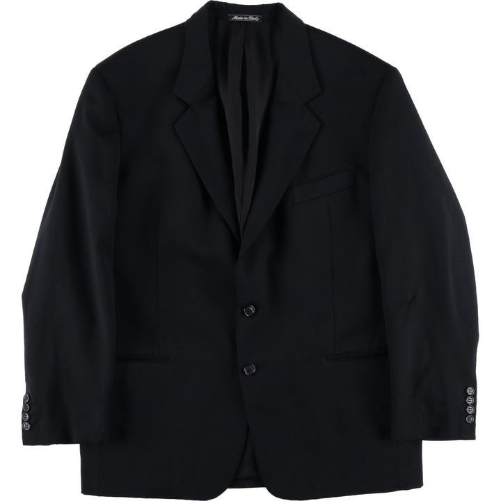 Valentino wool tailored jacket, made in Italy, men's size L equivalent. wool black type Vintage Second Hand