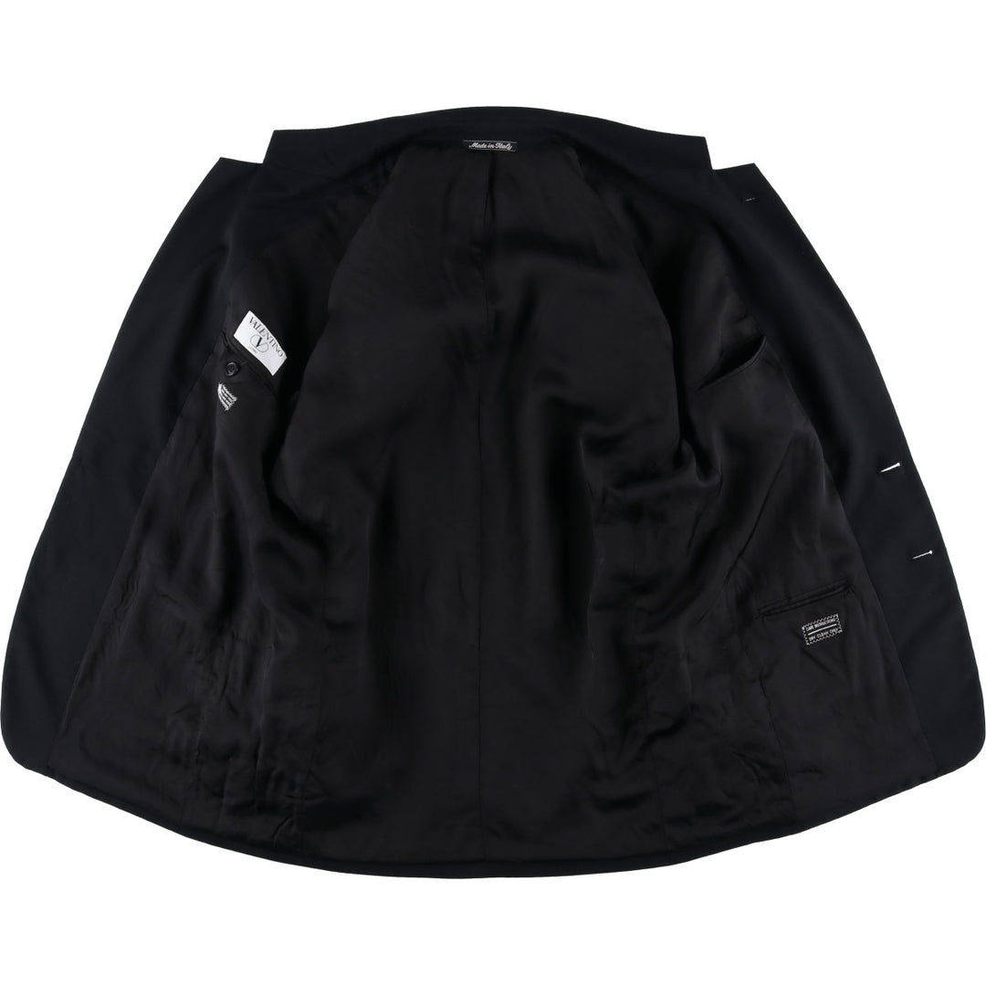 Valentino wool tailored jacket, made in Italy, men's size L equivalent. wool black type Vintage Second Hand