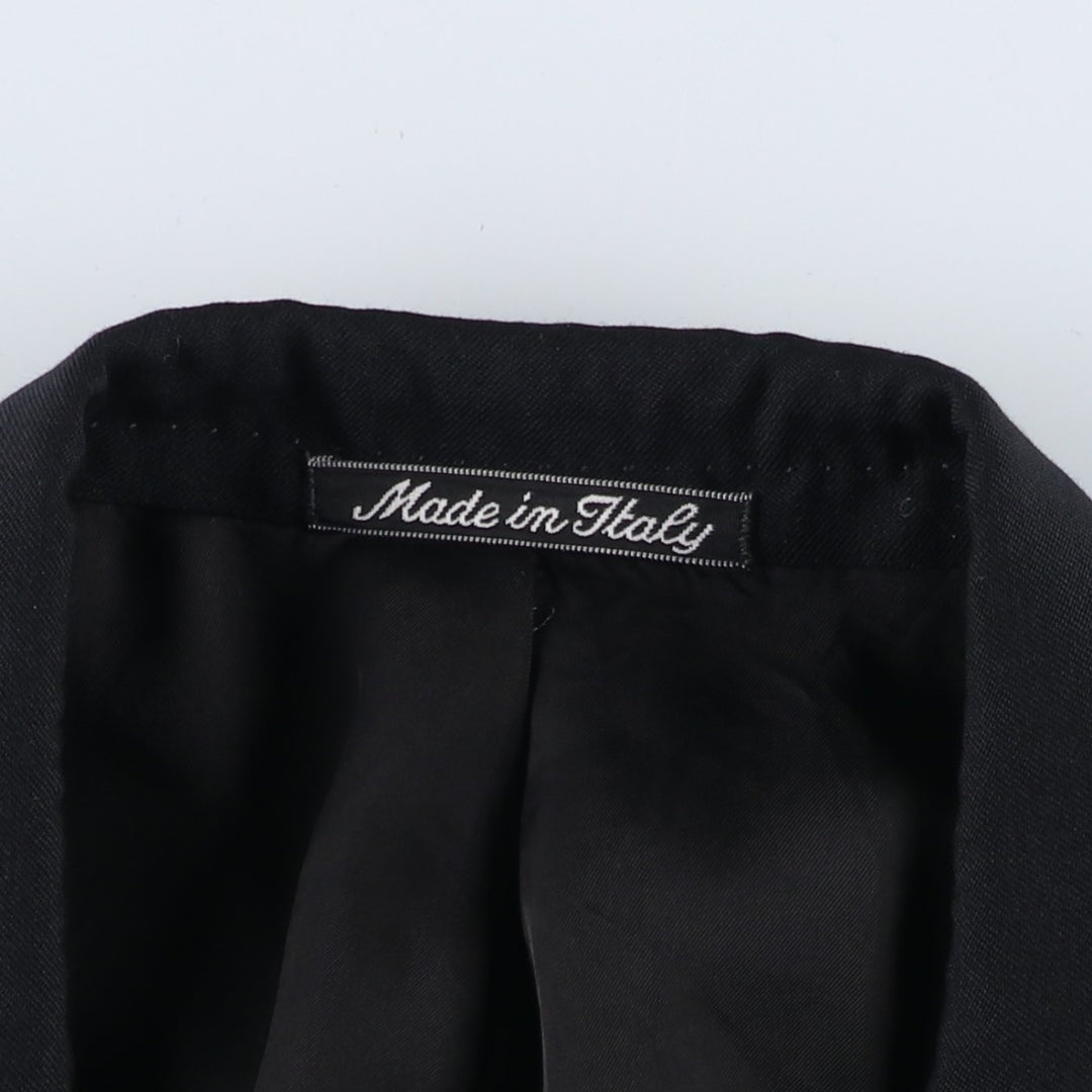 Valentino wool tailored jacket, made in Italy, men's size L equivalent. wool black type Vintage Second Hand