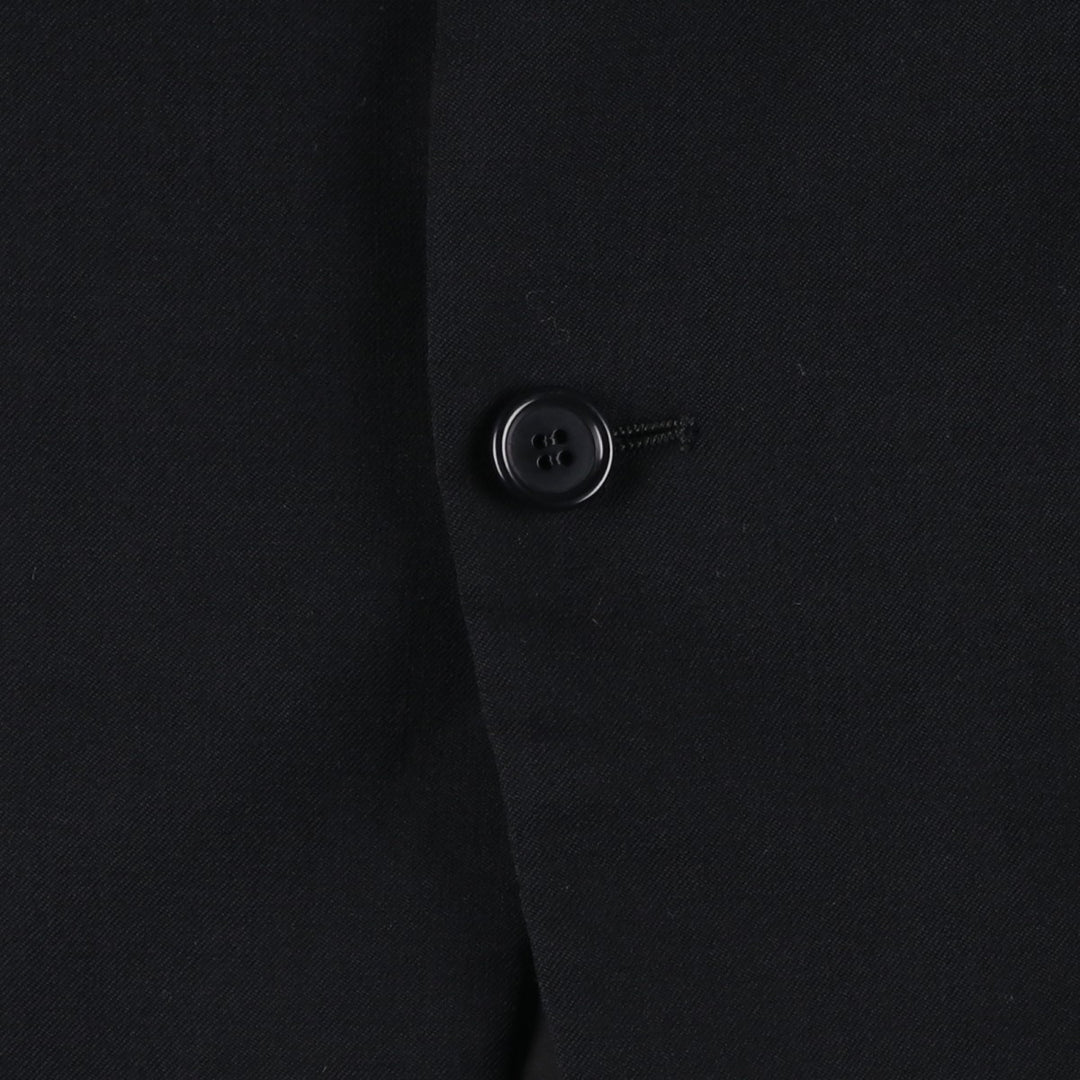 Valentino wool tailored jacket, made in Italy, men's size L equivalent. wool black type Vintage Second Hand