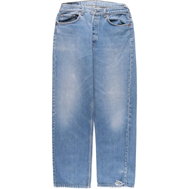 90'S Levi's 501-0175 Straight Denim Pants Made in USA Men's W29 Vintage cotton blue type Vintage Second Hand