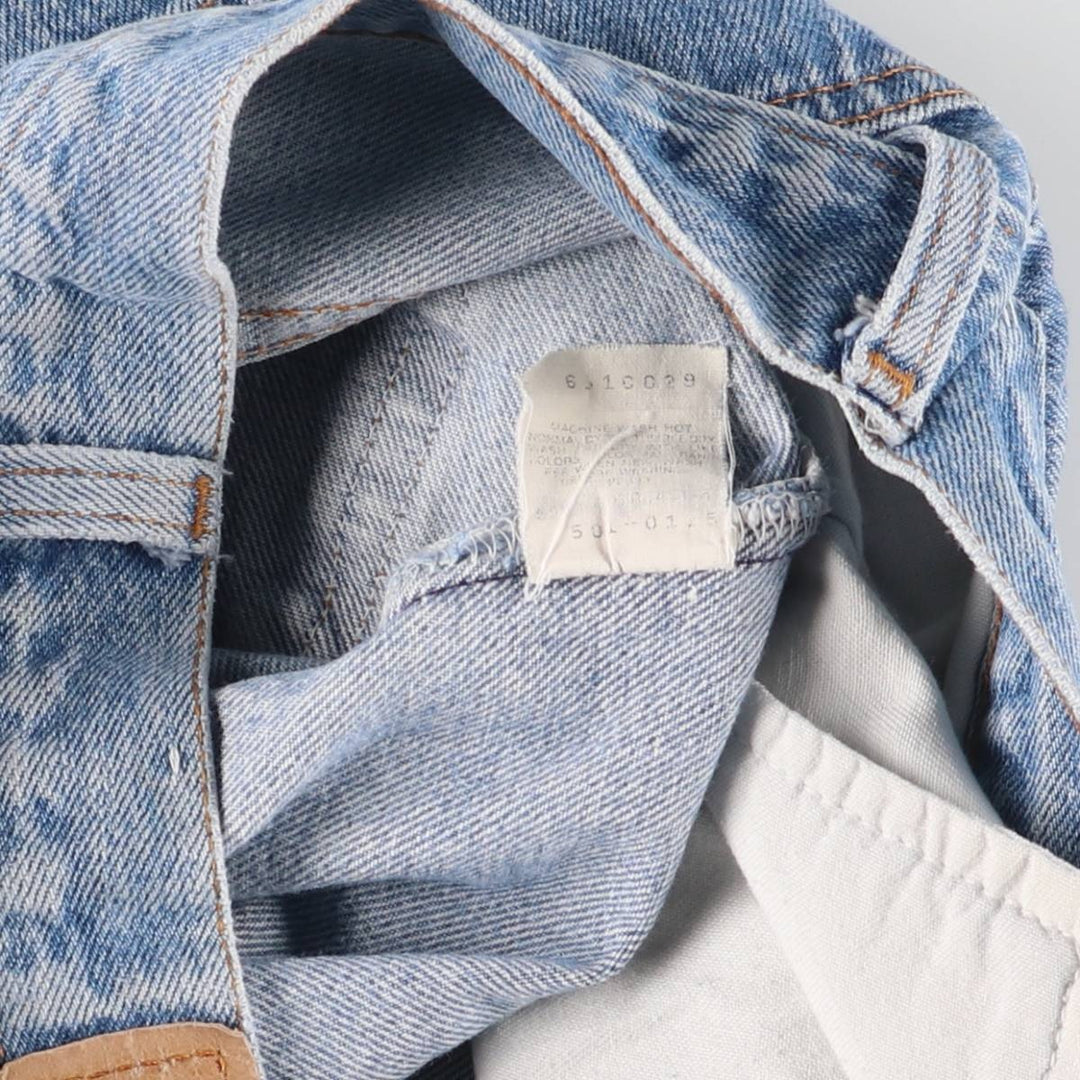 90'S Levi's 501-0175 Straight Denim Pants Made in USA Men's W29 Vintage cotton blue type Vintage Second Hand