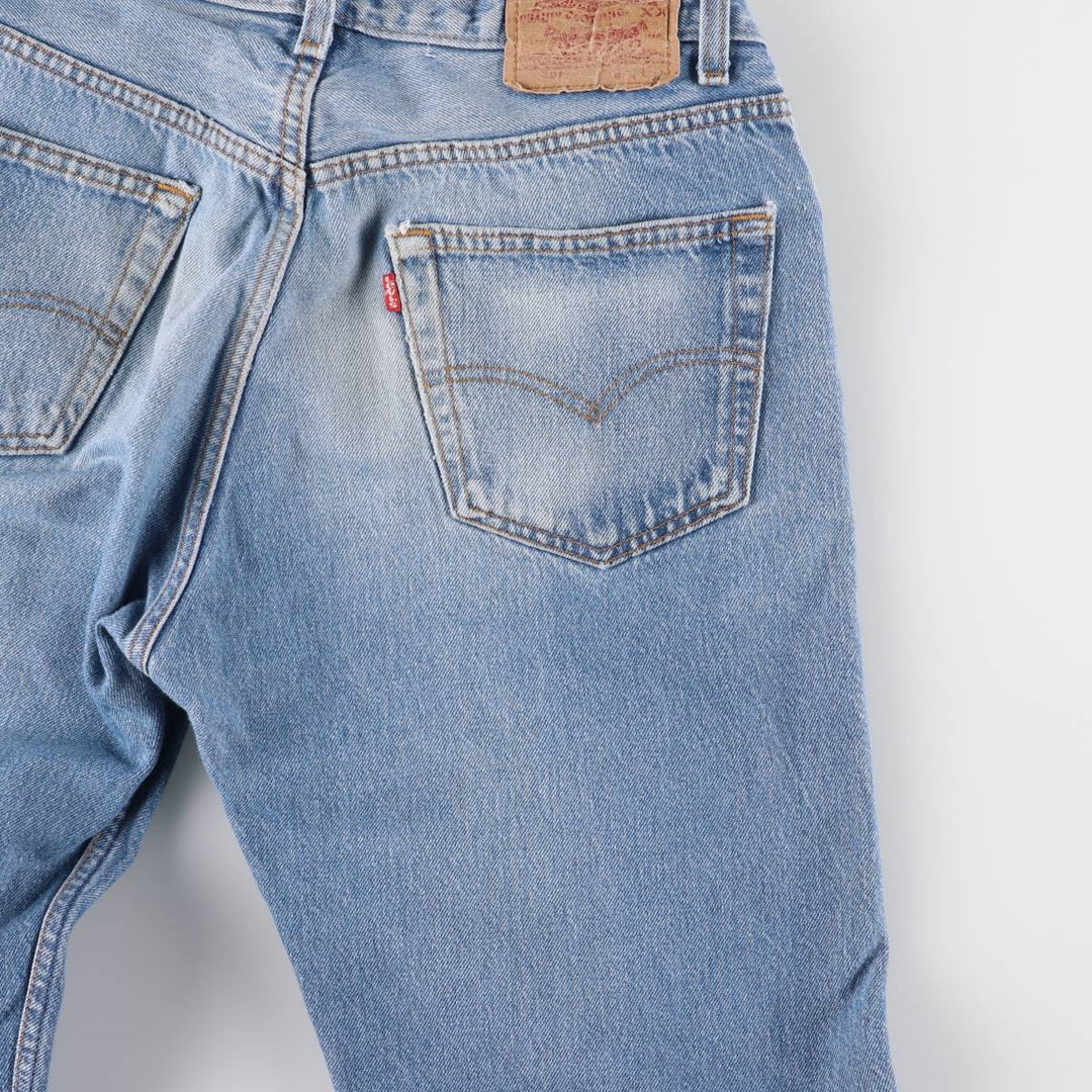90'S Levi's 501-0175 Straight Denim Pants Made in USA Men's W29 Vintage cotton blue type Vintage Second Hand