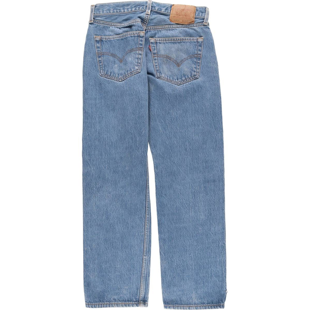 90'S Levi's 501-0000 Straight Denim Pants Made in USA Men's W29 Vintage cotton blue type Vintage Second Hand