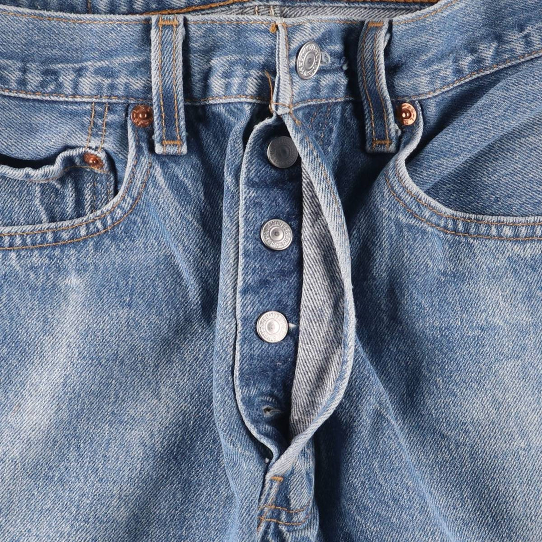 90'S Levi's 501-0000 Straight Denim Pants Made in USA Men's W29 Vintage cotton blue type Vintage Second Hand