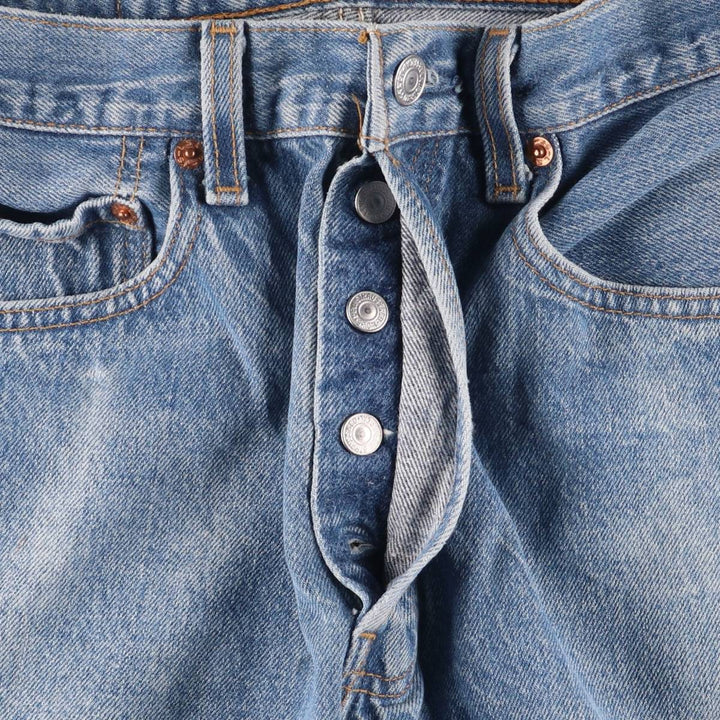 90'S Levi's 501-0000 Straight Denim Pants Made in USA Men's W29 Vintage cotton blue type Vintage Second Hand