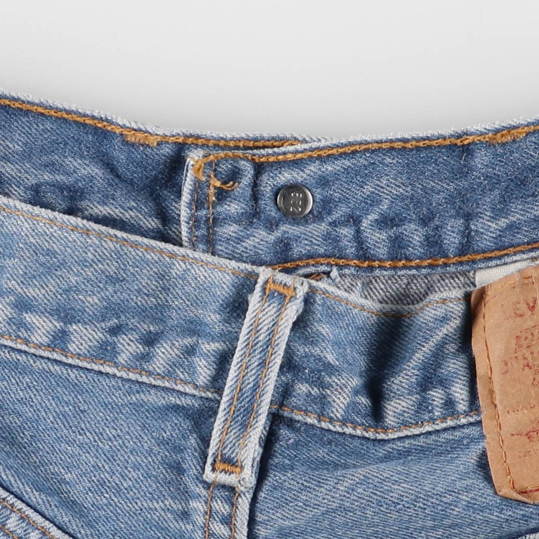 90'S Levi's 501-0000 Straight Denim Pants Made in USA Men's W29 Vintage cotton blue type Vintage Second Hand