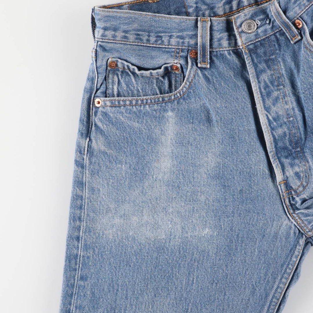 90'S Levi's 501-0000 Straight Denim Pants Made in USA Men's W29 Vintage cotton blue type Vintage Second Hand