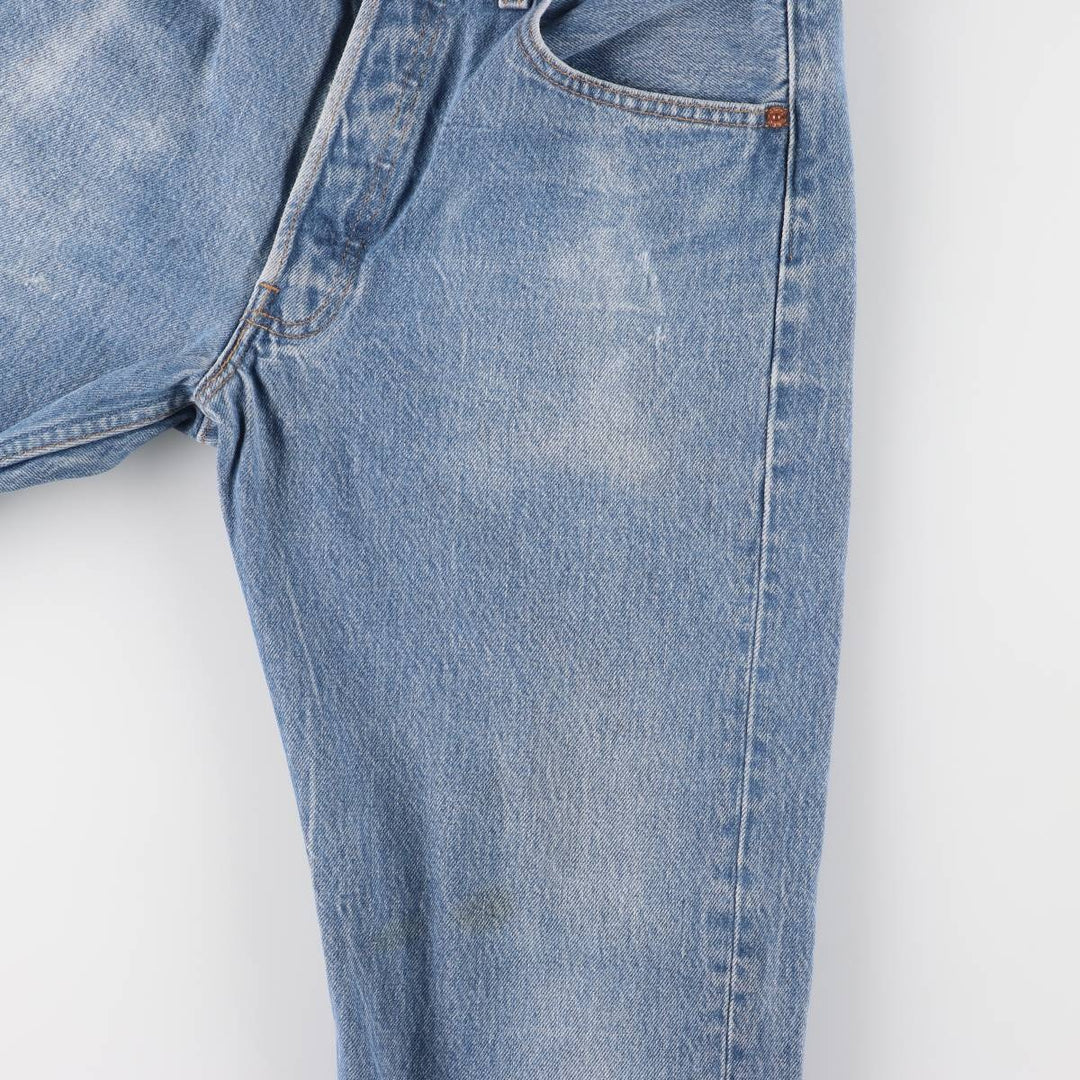 90'S Levi's 501-0000 Straight Denim Pants Made in USA Men's W29 Vintage cotton blue type Vintage Second Hand