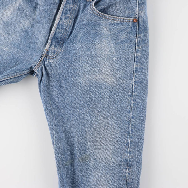 90'S Levi's 501-0000 Straight Denim Pants Made in USA Men's W29 Vintage cotton blue type Vintage Second Hand