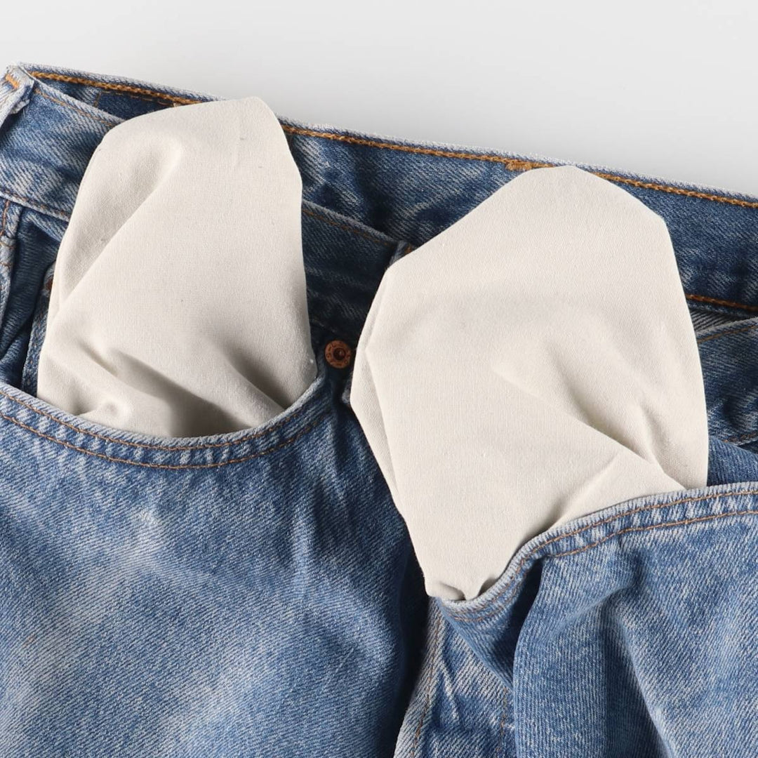 90'S Levi's 501-0000 Straight Denim Pants Made in USA Men's W29 Vintage cotton blue type Vintage Second Hand
