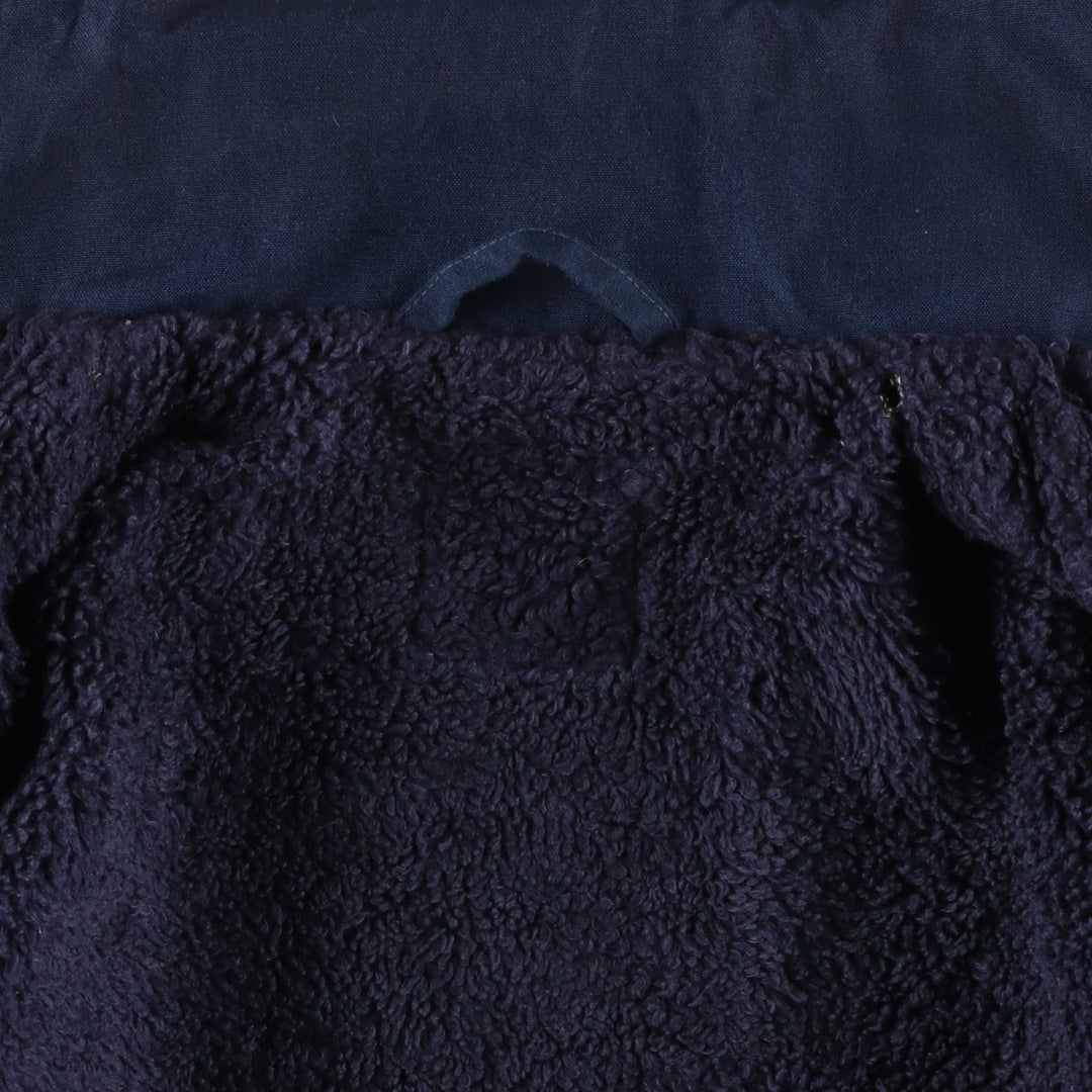 Aramid Jacket, Military Deck Jacket, Men's Size XL (approx.) unclear navy blue type Vintage Second Hand