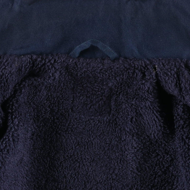 Aramid Jacket, Military Deck Jacket, Men's Size XL (approx.) unclear navy blue type Vintage Second Hand