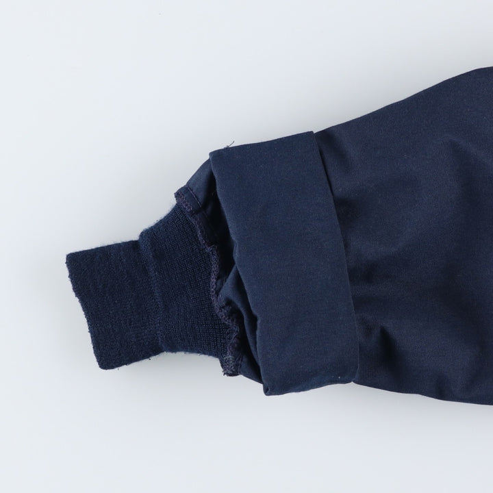 Aramid Jacket, Military Deck Jacket, Men's Size XL (approx.) unclear navy blue type Vintage Second Hand