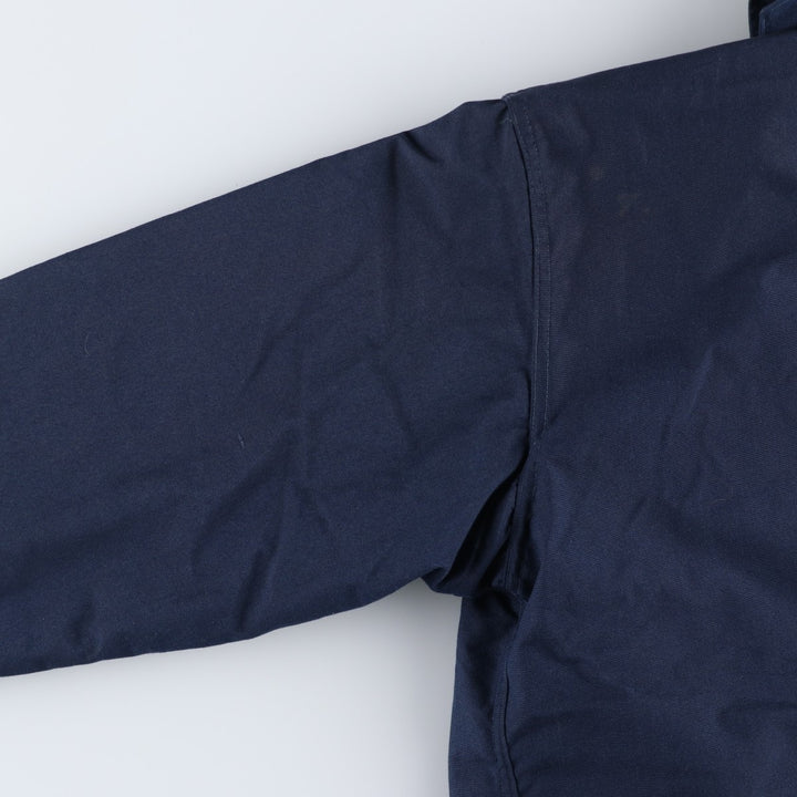 Aramid Jacket, Military Deck Jacket, Men's Size XL (approx.) unclear navy blue type Vintage Second Hand