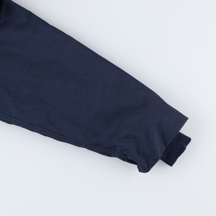 Aramid Jacket, Military Deck Jacket, Men's Size XL (approx.) unclear navy blue type Vintage Second Hand