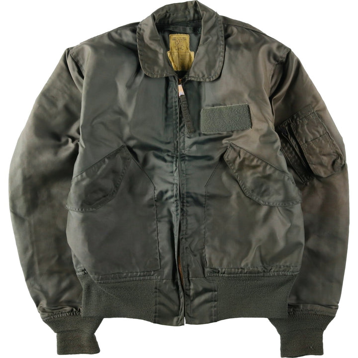 70's~ US military actual product CWU-36 polyamide Khaki type Vintage Second Hand