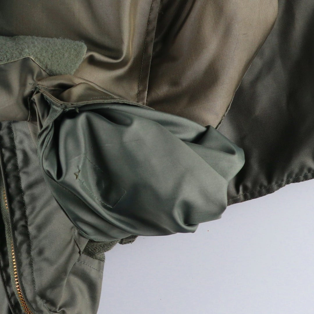 70's~ US military actual product CWU-36 polyamide Khaki type Vintage Second Hand