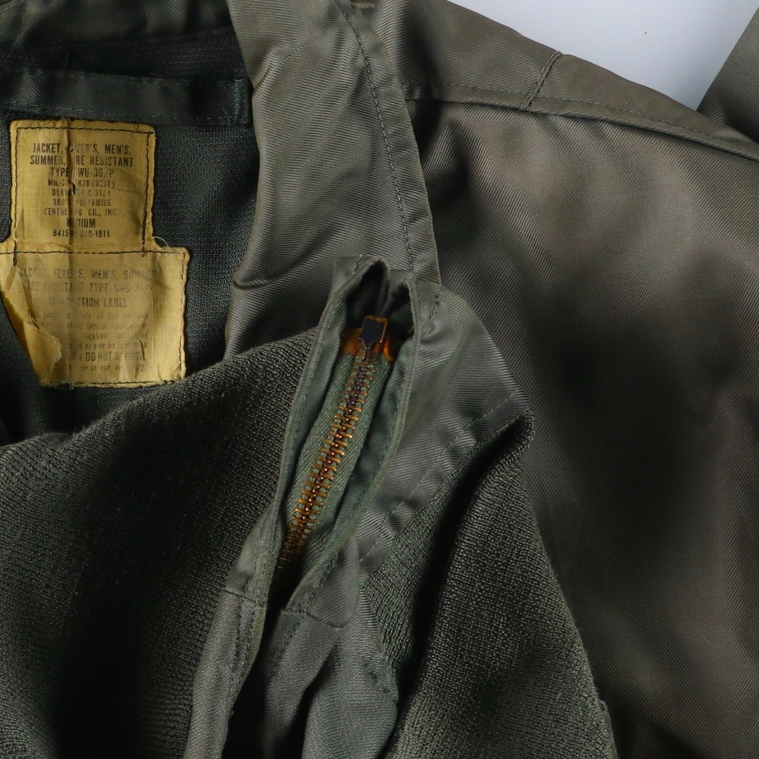 70's~ US military actual product CWU-36 polyamide Khaki type Vintage Second Hand