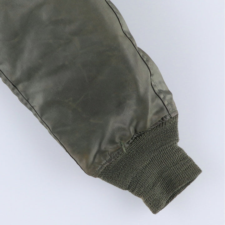 70's~ US military actual product CWU-36 polyamide Khaki type Vintage Second Hand