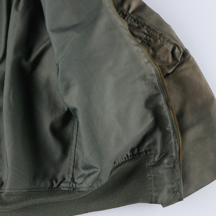 70's~ US military actual product CWU-36 polyamide Khaki type Vintage Second Hand