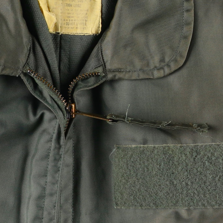 70's~ US military actual product CWU-36 polyamide Khaki type Vintage Second Hand