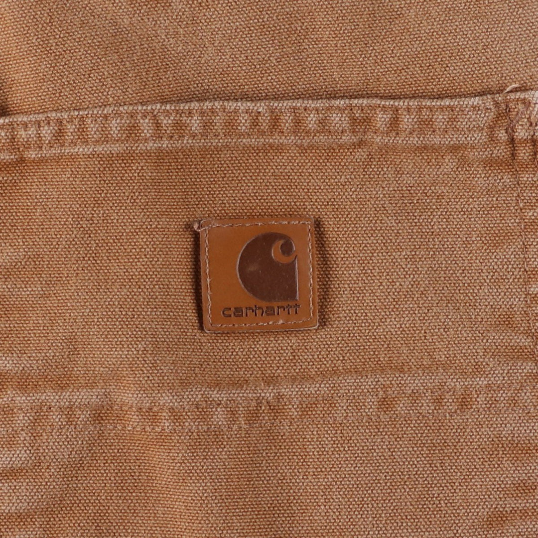 Carhartt Duck Painter Pants, Men's W38 (approx.) cotton brown type Vintage Second Hand