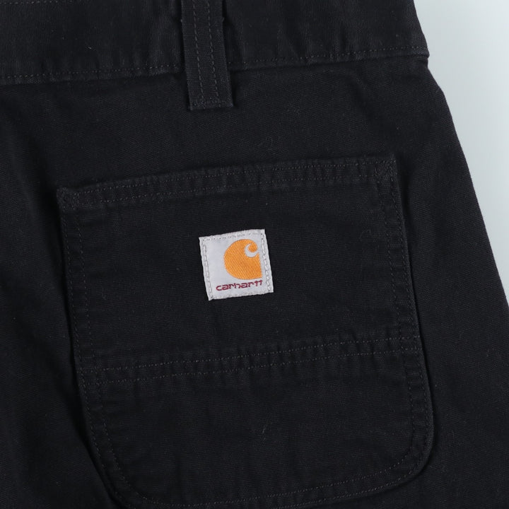 Carhartt Relaxed Fit Duck Work Pants, Men's, W36 equivalent cotton black type Vintage Second Hand