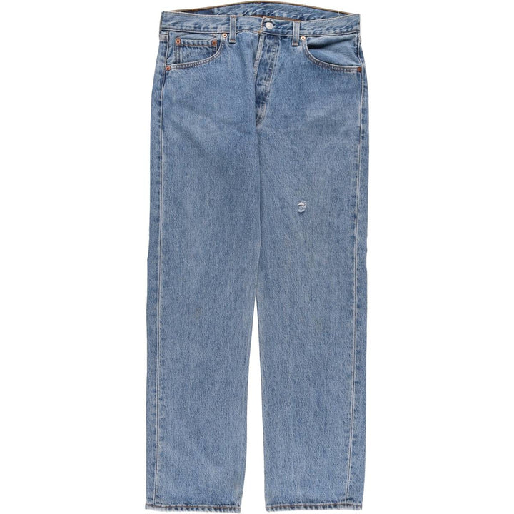 90'S Levi's 501-0193 Straight Denim Pants Made in USA Men's W33 Vintage cotton blue type Vintage Second Hand