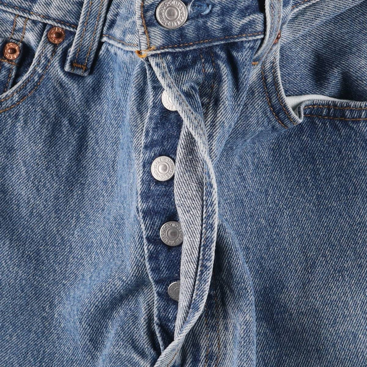 90'S Levi's 501-0193 Straight Denim Pants Made in USA Men's W33 Vintage cotton blue type Vintage Second Hand