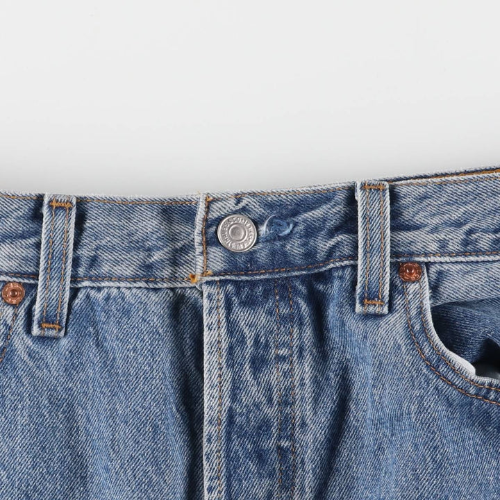 90'S Levi's 501-0193 Straight Denim Pants Made in USA Men's W33 Vintage cotton blue type Vintage Second Hand
