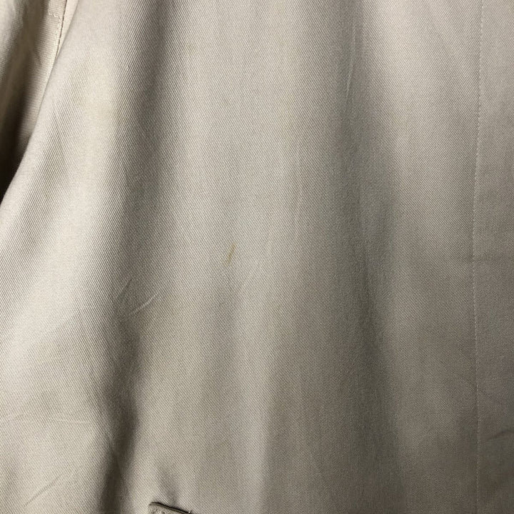 Burberry's London Balmacaan Coat, Made in England, Women's Size L unclear Beige type Vintage Second Hand