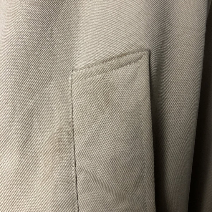 Burberry's London Balmacaan Coat, Made in England, Women's Size L unclear Beige type Vintage Second Hand