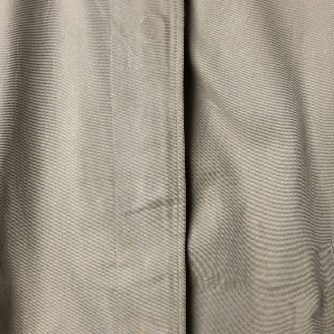 Burberry's London Balmacaan Coat, Made in England, Women's Size L unclear Beige type Vintage Second Hand