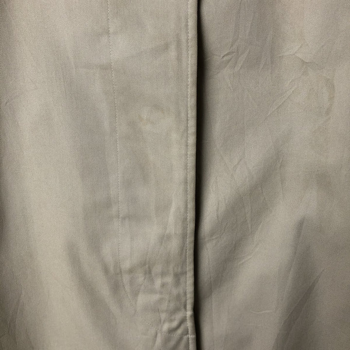 Burberry's London Balmacaan Coat, Made in England, Women's Size L unclear Beige type Vintage Second Hand
