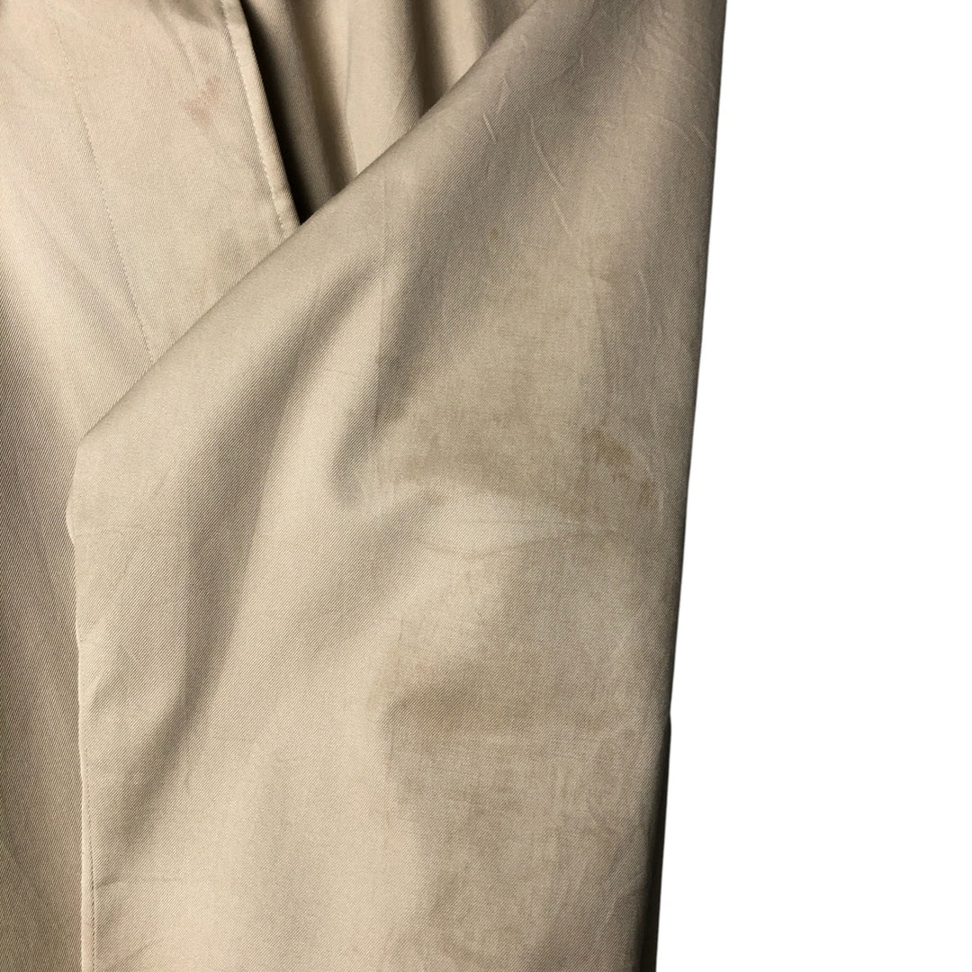 Burberry's London Balmacaan Coat, Made in England, Women's Size L unclear Beige type Vintage Second Hand