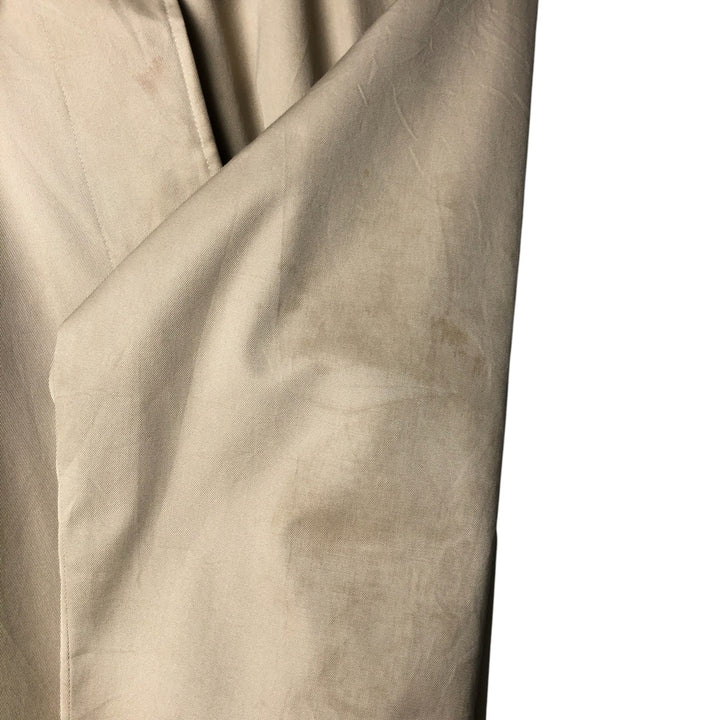Burberry's London Balmacaan Coat, Made in England, Women's Size L unclear Beige type Vintage Second Hand