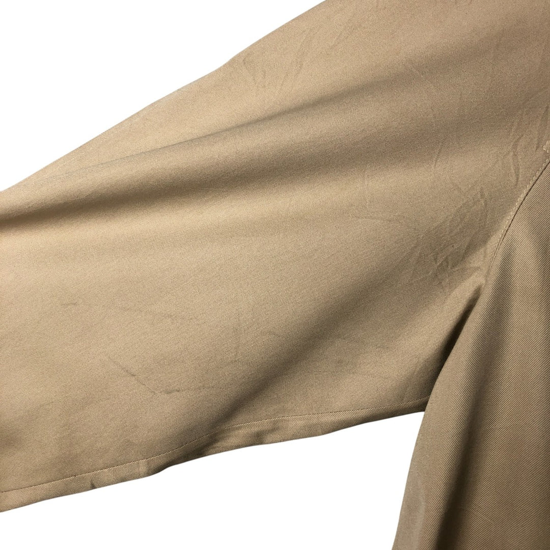 Burberry's London Balmacaan Coat, Made in England, Women's Size L unclear Beige type Vintage Second Hand