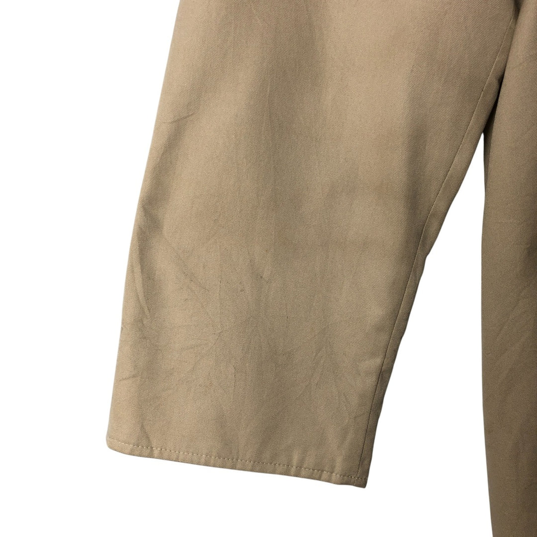 Burberry's London Balmacaan Coat, Made in England, Women's Size L unclear Beige type Vintage Second Hand