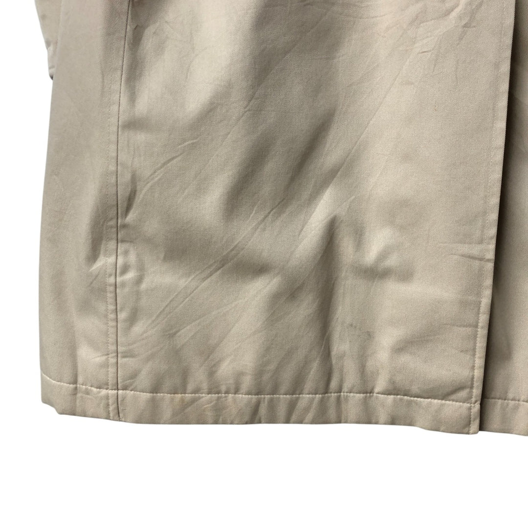 Burberry's London Balmacaan Coat, Made in England, Women's Size L unclear Beige type Vintage Second Hand