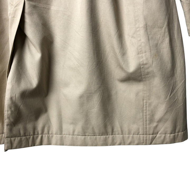 Burberry's London Balmacaan Coat, Made in England, Women's Size L unclear Beige type Vintage Second Hand